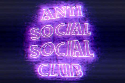 Anti Social Social Club Discovered By Moon On We Heart It Violet