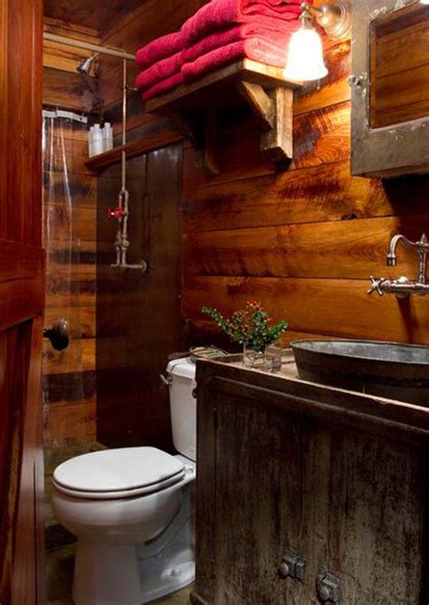 Some of the best bathroom ideas are the ones that are the most practical. 30 Inspiring Rustic Bathroom Ideas for Cozy Home - Amazing ...