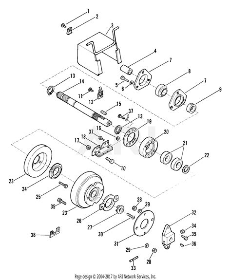 Ariens 931034 000101 004000 Gt 20hp Kohler Hydro Parts Diagram