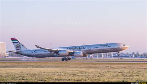 A6 Ehh Etihad Airways Airbus A340 600 At Munich Photo Id 902164