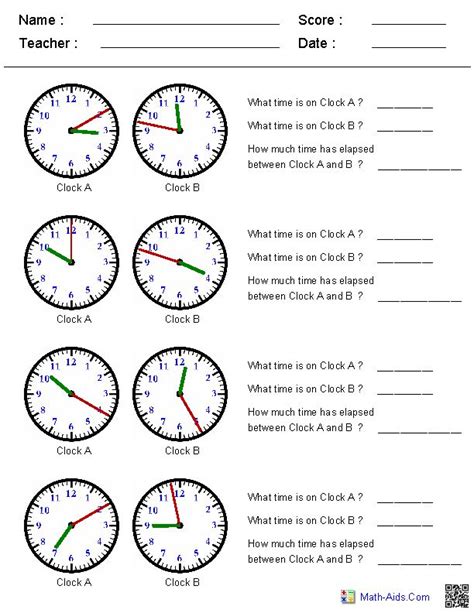 Telling Time Worksheets 4th Grade Time Worksheets Elapsed Time