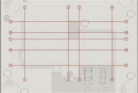 How To Create Column Grid Of The Building Autocad Architecture Blog