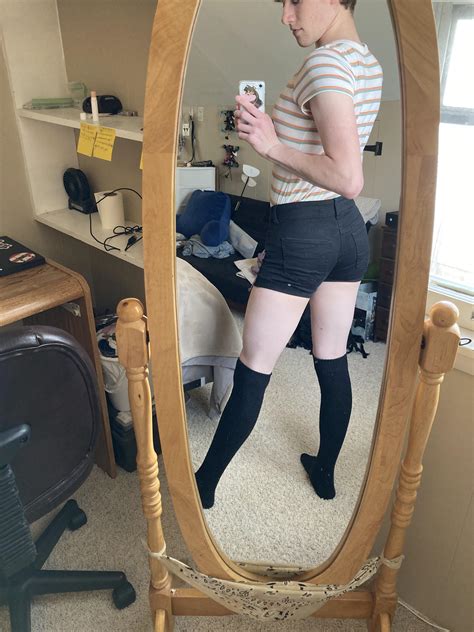 These Shorts Keep Getting Tighter But Still Looks Cute UwU R Femboy