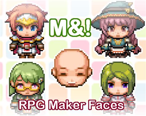 Mz And Cover Art Characters Mand Rpg Maker Mvmzmvtrinity Spritefaces
