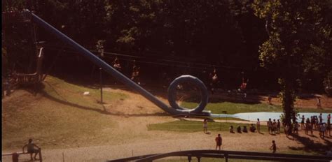 The Cannonball Loop Slide In Action Park Waterpark In The Mid 80s Rwtf