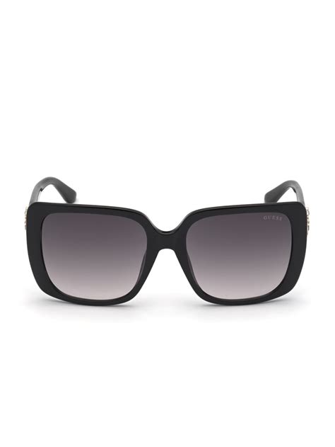 Nelly Oversized Square Sunglasses Guess