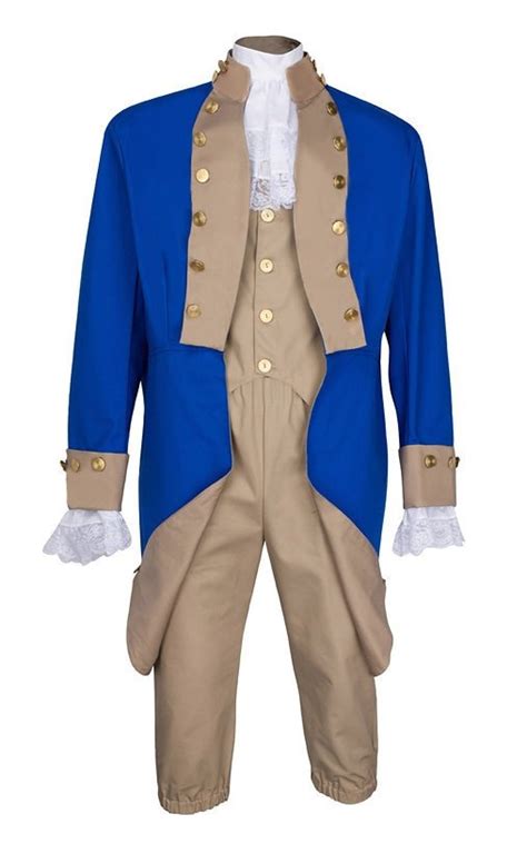George Washington Adult Military Uniform Revolutionary War