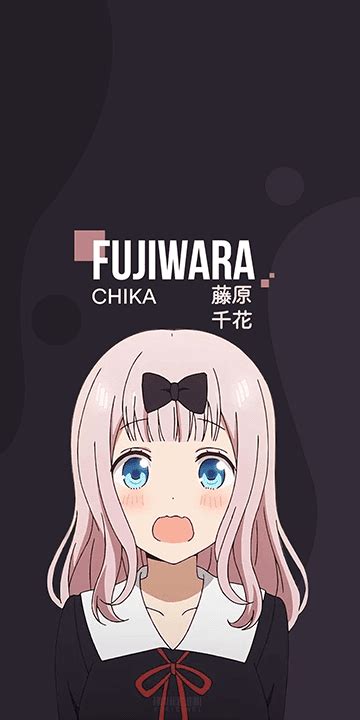 Chika Fujiwara Personagens De Anime Personagens De Anime Feminino