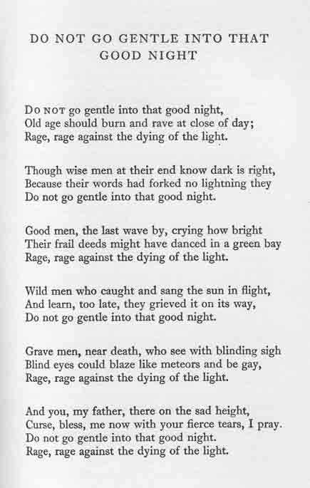 Dylan Thomas Poem Quotes Poems Literary Quotes