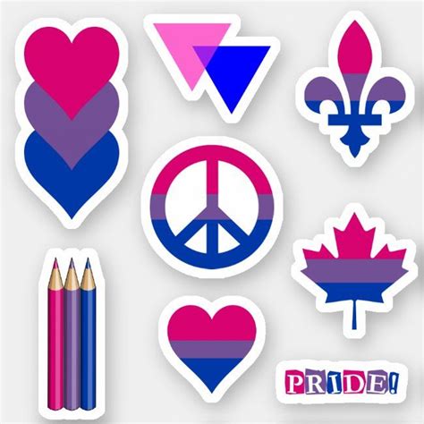 Bi Pride Designs Ii Sticker Ad Sponsored Designs Ii Sticker Shop Bisexual Pride Lgbtq