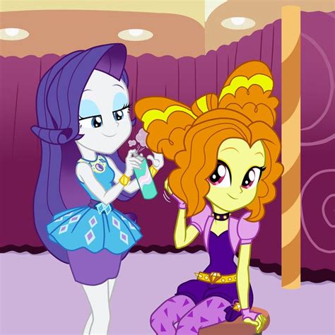 Rarity Gives Adagio Dazzle A New Hairstyle Part 2 My Little Pony
