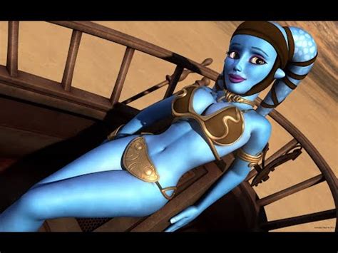 Star Wars But Only Aayla Secura Scenes Youtube