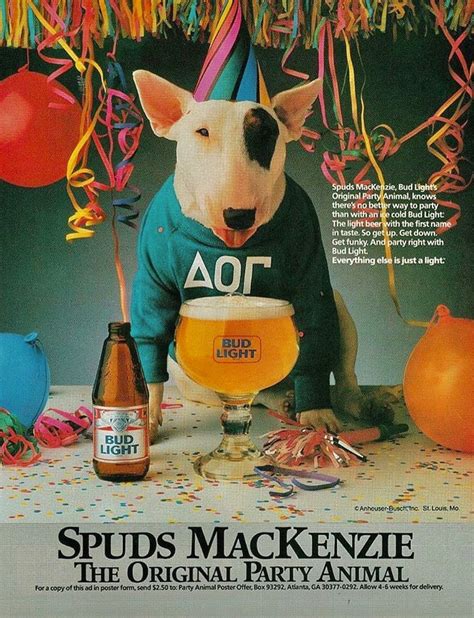 Spuds Mackenzie The Original Party Animal