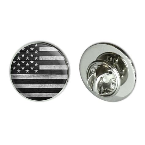 Rustic Subdued American Flag 075 Lapel Pin Tie Tack Ebay