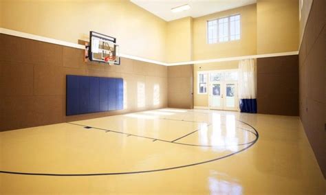 Canvas Of Indoor Basketball Court Healthy Support For More Private And