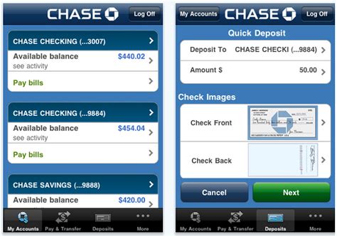 These days, you probably use payment apps like venmo or paypal more than paper checks. Chase iPhone app lets you deposit checks by taking pictures