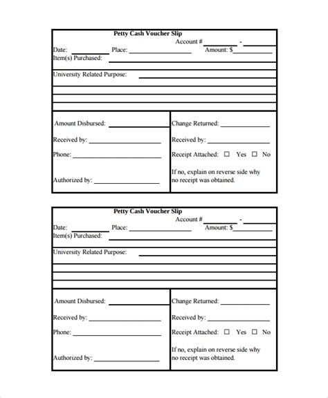 Examples of cash till slips / source documents def. 8+ Cash Slip Templates | Sample Templates