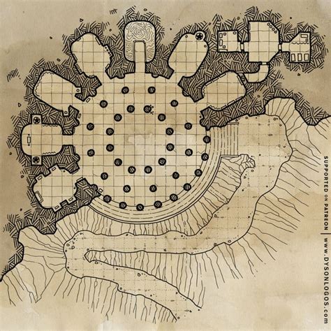 Dyson S Dodecahedron Dungeon Maps Fantasy Map Tabletop Rpg Maps My