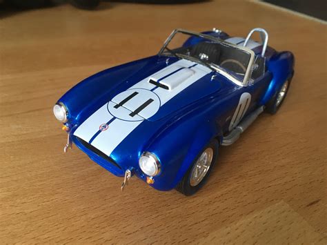 Finished My Shelby Cobra 427 Sc 124 Revell First Time Using An