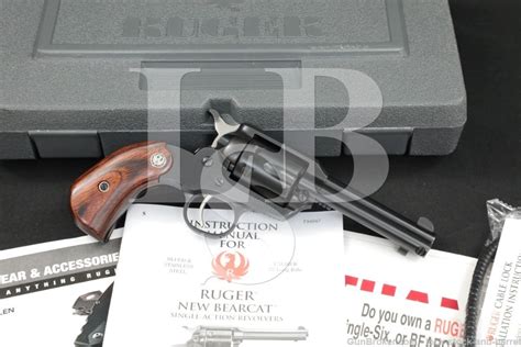 Ruger New Bearcat Lipseys Shopkeeper 00918 Sbcbh 3 22 Lr Revolver