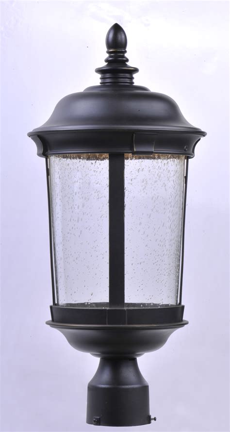 Dover Led Outdoor Post Lantern Outdoor Maxim Lighting
