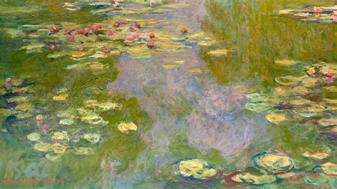 Monet Impressionist Desktop Wallpaper Water Lilies Hd Background
