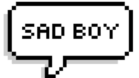 Aesthetic anime boy transparent background. Sad SadBoys Boys Tumblr Cry Aesthetic...