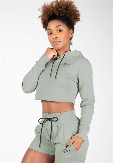 Crop Top Hoodie With Shorts Great Save 45 Jlcatj Gob Mx