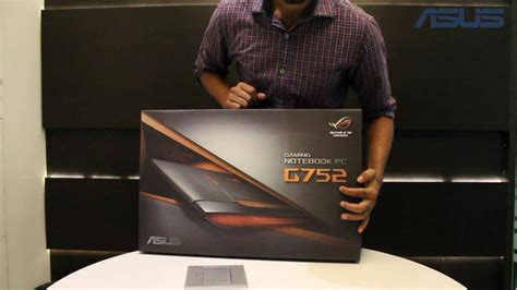 Rog G752vy Unboxing And Overview Youtube