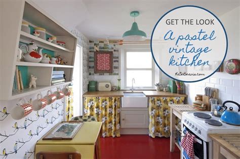 Get The Look A Pastel Vintage Kitchen Kate Beavis Vintage Expert