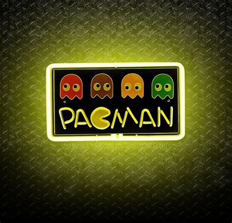 Pacman 3d Neon Sign For Sale Neonstation