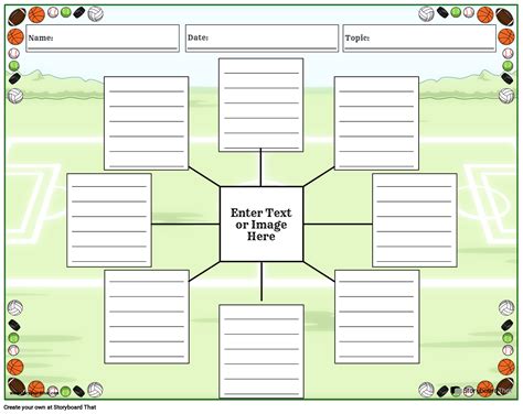 Plantillas Gratuitas De Organizador Gráfico De Mapas De Araña Online