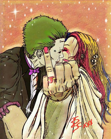 Joker X Harley Quinn Just Merry By Sallyandme On Deviantart