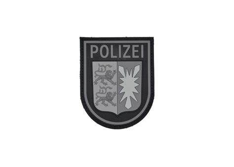 Rubberpatch Polizei Schleswig Holstein Polas24 Polizeiausrüstung