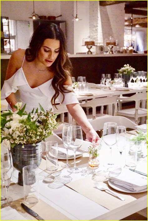 Lea Micheles Mom Threw Her The Bridal Shower Of Her Dreams Photo