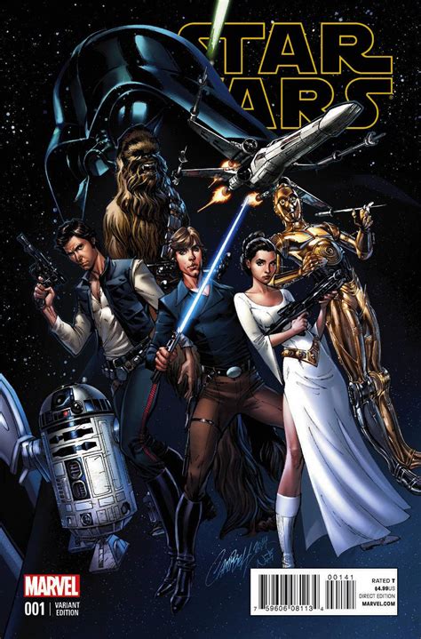 Star Wars 1 J Scott Campbell Connecting Variant Cover A Jedi