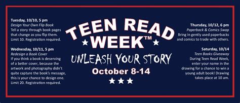 Teen Read Week Jackson County Public Library
