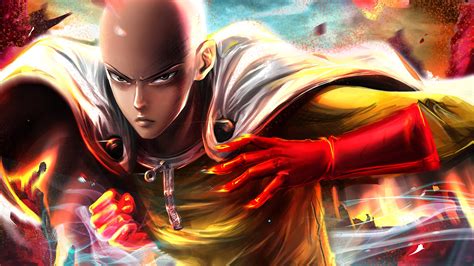 Saitama In One Punch Man Wallpaper Hd Anime 4k Wallpapers Images