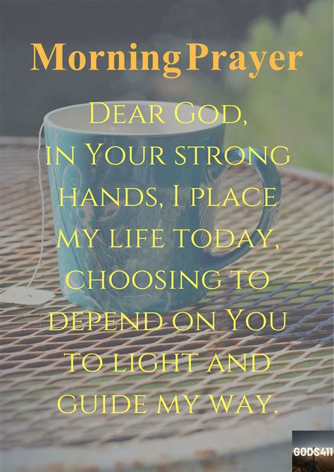 Short Morning Prayer Quotes Inspiration