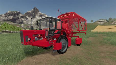 Harvester Mtz 80xm For Cotton Release V10 Fs 19 Farming Simulator