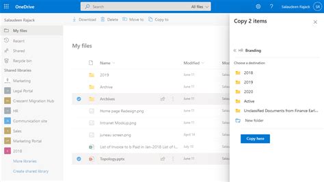 How To Copy Files From Onedrive To Sharepoint Online Sharepoint Diary