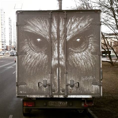 Dirty Artworks By Nikita Golubev In Moscow Russia Streetartnews