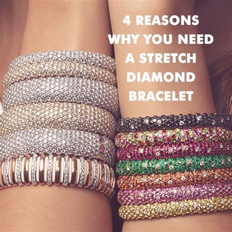 4 Reasons Why You Need A Stretch Diamond Bracelet Bracelets Diamond