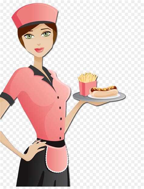 Cartoon Waitress Clipart 10 Free Cliparts Download Images On