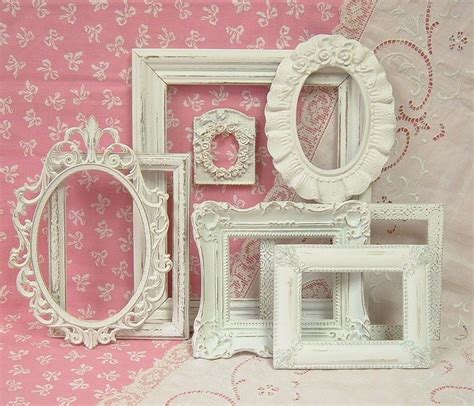 Different Shapes And Sizes ~ Classic Soft White ~ Romantic Shabby Chic Shabby Chic Picture