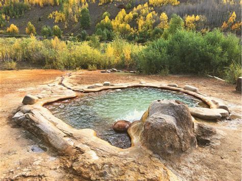 7 Natural Hot Springs In Colorado Map 2022