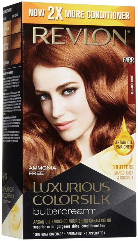 Revlon Colorsilk Luxurious Buttercream Hair Color Light Copper Oz