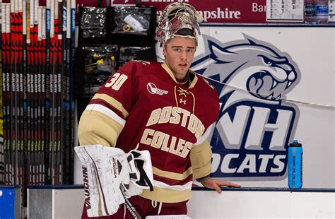Boston College’s Spencer Knight looks like the NHL goalie of tomorrow