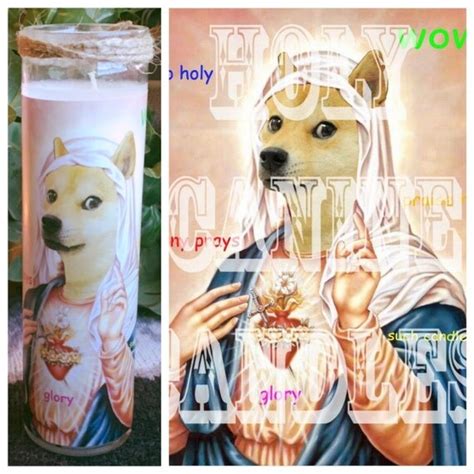 Doge Prayer Candle Free Shipping Us