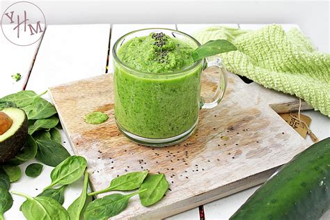 Healthy Super Green Smoothie Recipe Your Haute Mess